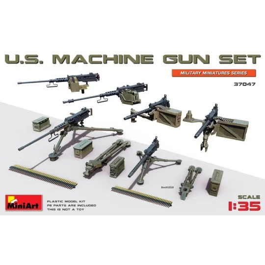 U.S. Machine Gun Set, 1/35 - MiniArt 37047