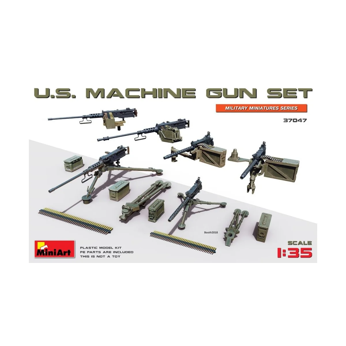 U.S. Machine Gun Set, 1/35 - MiniArt 37047