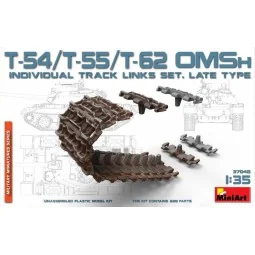 T-54/T-55/T-62 OMSh Ind.Track Links Set.LateType, 1/35 - MiniArt 37048