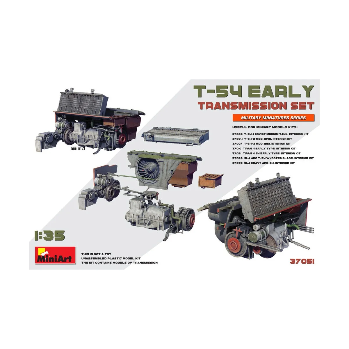 T-54 Early Transmission Set, 1/35 - MiniArt 37051