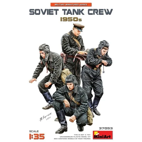 Soviet Tank Crew 1950s, 1/35 - MiniArt 37053
