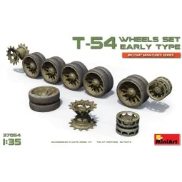 T-54 Wheels Set. Early Type, 1/35 - MiniArt 37054