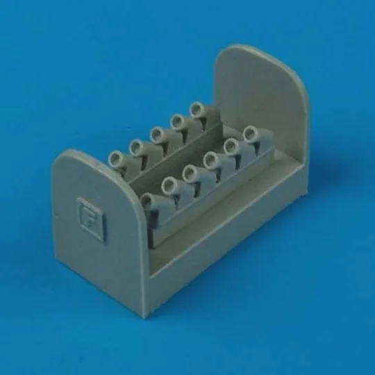 Spitfire Mk.XIV exhaust - round - Quickboost QB72 240