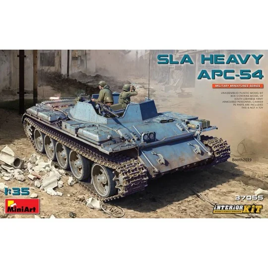 SLA Heavy APC-54. Interior Kit, 1/35 - MiniArt 37055 SLA Heavy APC-54. Interior Kit, 1/35 - MiniArt 37055