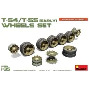 T-54/T-55(Early) Wheels Set, 1/35 - MiniArt 37056 T-54/T-55(Early) Wheels Set, 1/35 - MiniArt 37056