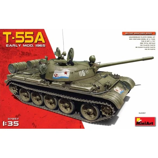 T-55A Early Mod. 1965, 1/35 - MiniArt 37057