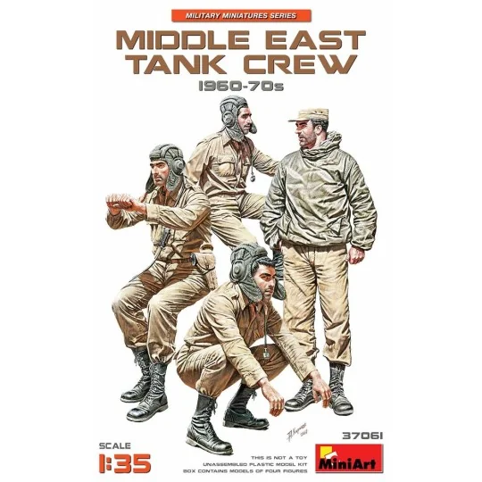Middle East Tank Crew 1960-70s, 1/35 - MiniArt 37061