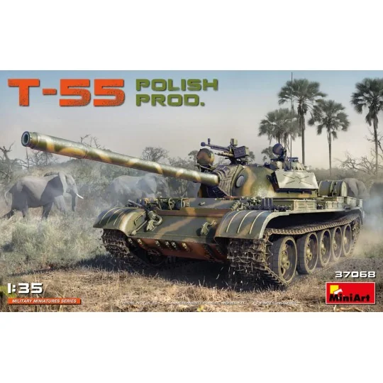 T-55 Polish Prod., 1/35 - MiniArt 37068 T-55 Polish Prod., 1/35 - MiniArt 37068