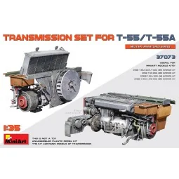 Transmission Set for T-55/T-55A, 1/35 - MiniArt 37073