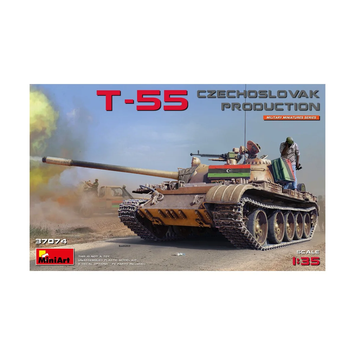 T-55 Czechoslovak Prod., 1/35 - MiniArt 37074