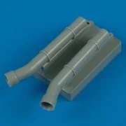 Junkers Ju 87D-5N night exhaust type B - Quickboost QB72 244