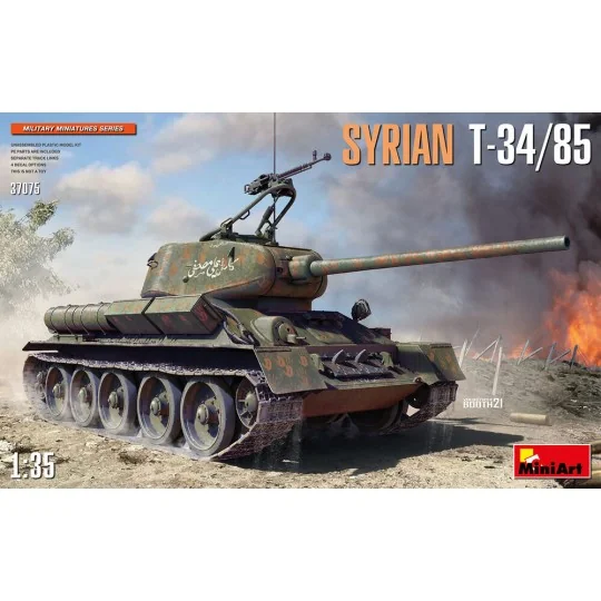 SYRIAN T-34/85, 1/35 - MiniArt 37075 SYRIAN T-34/85, 1/35 - MiniArt 37075