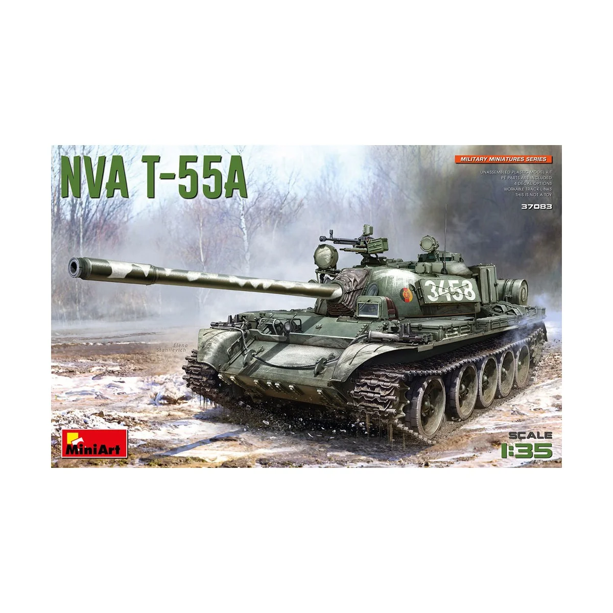 NVA T-55A, 1/35 - MiniArt 37083