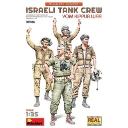 Israeli Tank Crew. Yom Kippur War, 1/35 - MiniArt 37086