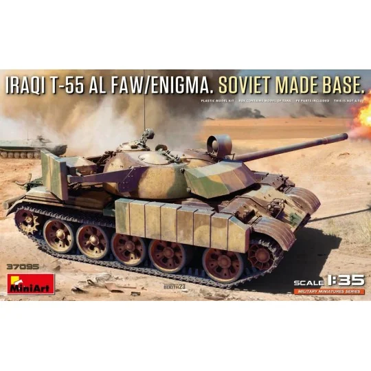 Iraqi T-55 Al Faw/Enigma. Soviet Made Base, 1/35 - MiniArt 37095