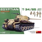 Egyptian T-34/85 w/crew, 1/35 - MiniArt 37098