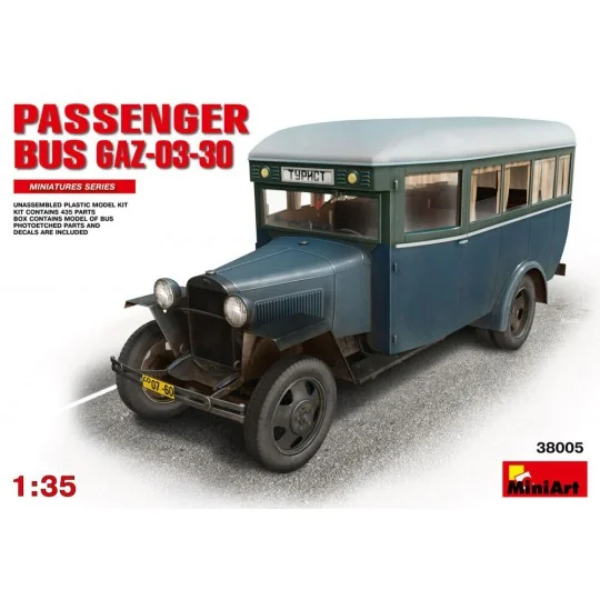 Passenger Bus GAZ-03-30, 1/35 - MiniArt 38005