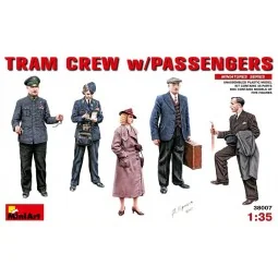 Tram Crew with Passengers, 1/35 - MiniArt 38007