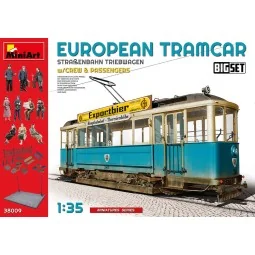 European Tramcar with Crew & Passengers, 1/35 - MiniArt 38009