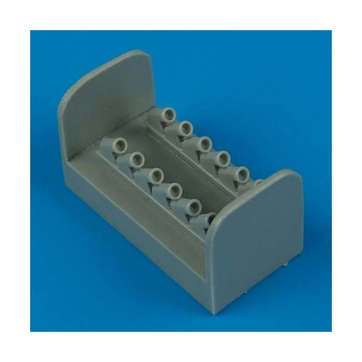 Spitfire Mk.XIV exhaust - Round (ACA) - Quickboost QB72 249