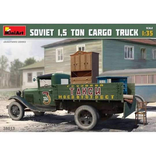 Soviet 1, 5 ton Truck AA Type Polutorka, 1/35 - MiniArt 38013