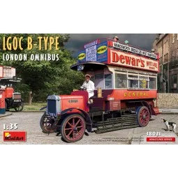 LGOC B-Type London Omnibus, 1/35 - MiniArt 38021
