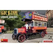 LGOC B-Type London Omnibus, 1/35 - MiniArt 38021