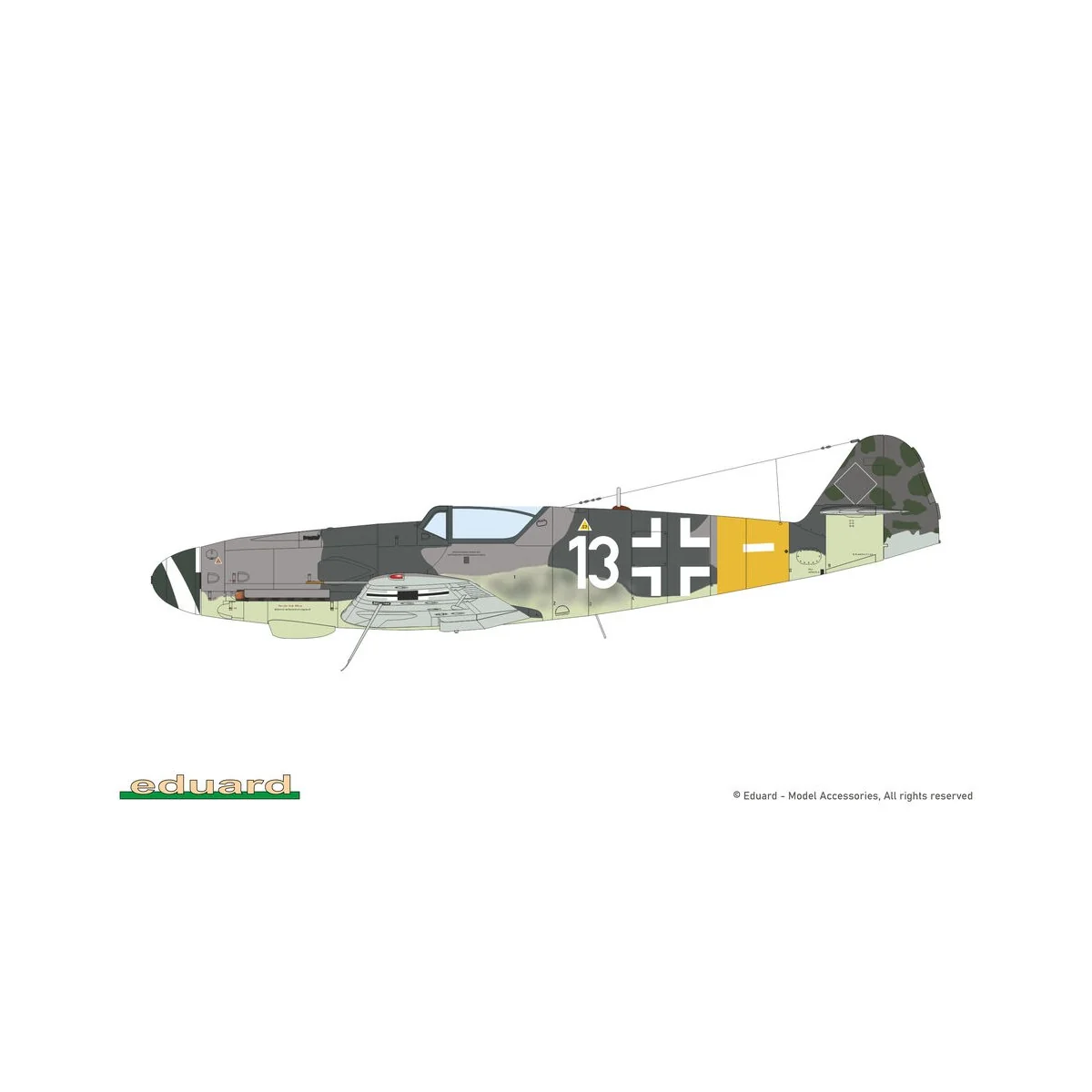 KURFÜRST DUAL COMBO, 1/72 - Eduard Plastic Kits 2155