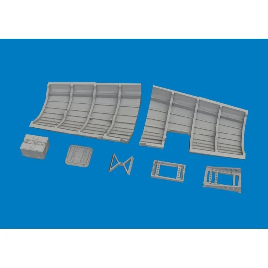 Spitfire Mk.V radio compartment PRINT for Eduard, 1/72 - Eduard Acc...