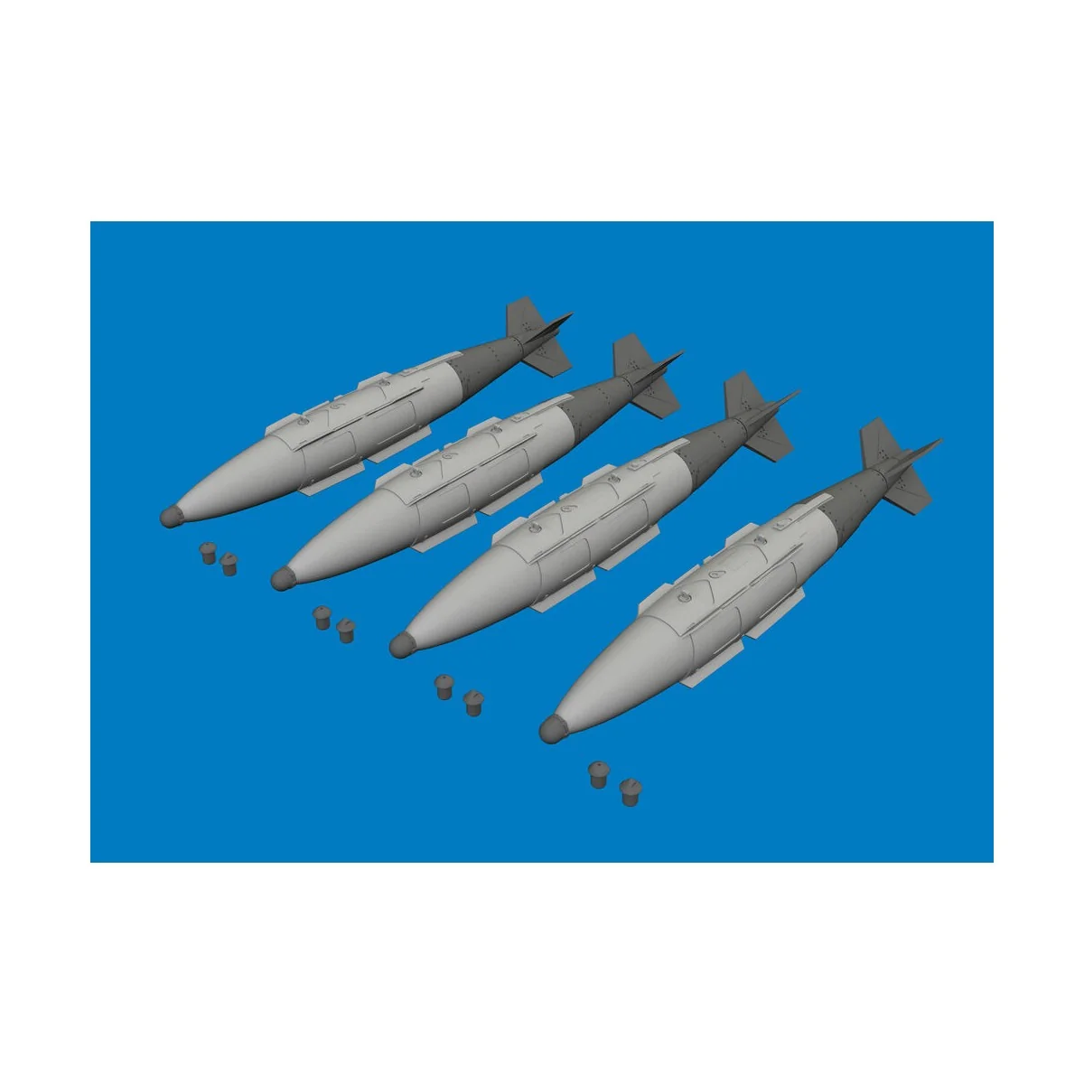 GBU-31 (V)1/B JDAM PRINT, 1/72 - Eduard Accessories 672453