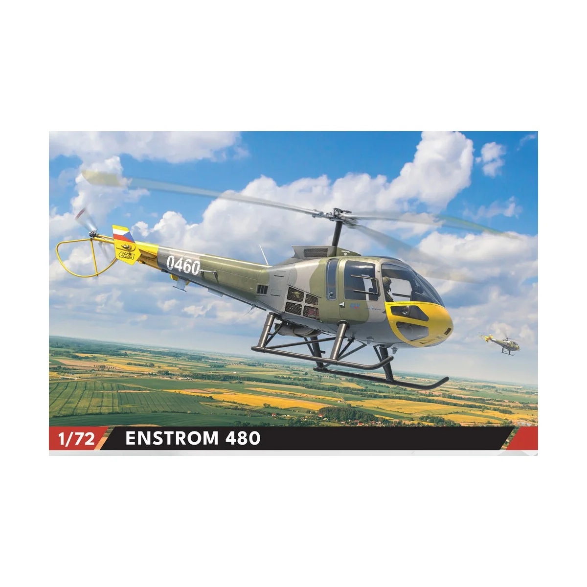 ENSTROM 480, 1/72 - Eduard Plastic Kits 972012