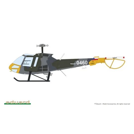 ENSTROM 480, 1/72 - Eduard Plastic Kits 972012
