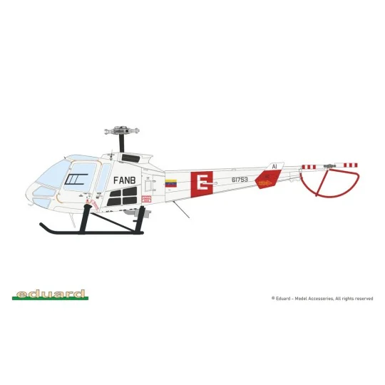 ENSTROM 480, 1/72 - Eduard Plastic Kits 972012