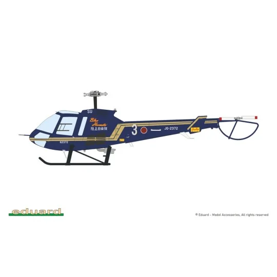 ENSTROM 480, 1/72 - Eduard Plastic Kits 972012