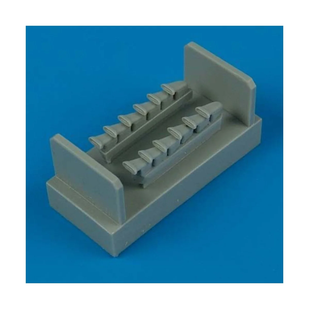 Spitfire Mk.IX exhaust - fishtail (AIR) - Quickboost QB72 255