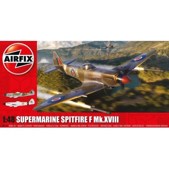 Supermarine Spitfire F Mk.XVIII, 1/48 - Airfix A05140 Supermarine Spitfire F Mk.XVIII, 1/48 - Airfix A05140
