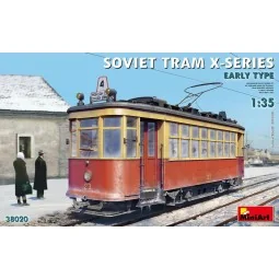 Soviet Tram X-Series. Early Type, 1/35 - MiniArt 38020
