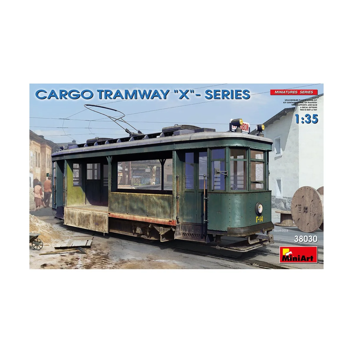Cargo Tramway X-Series, 1/35 - MiniArt 38030