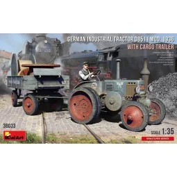 German Industrial Tractor D8511 Mod. 1936 with Cargo Trailer (1 Fig...