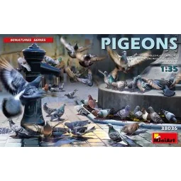 Pigeons, 1/35 - MiniArt 38036
