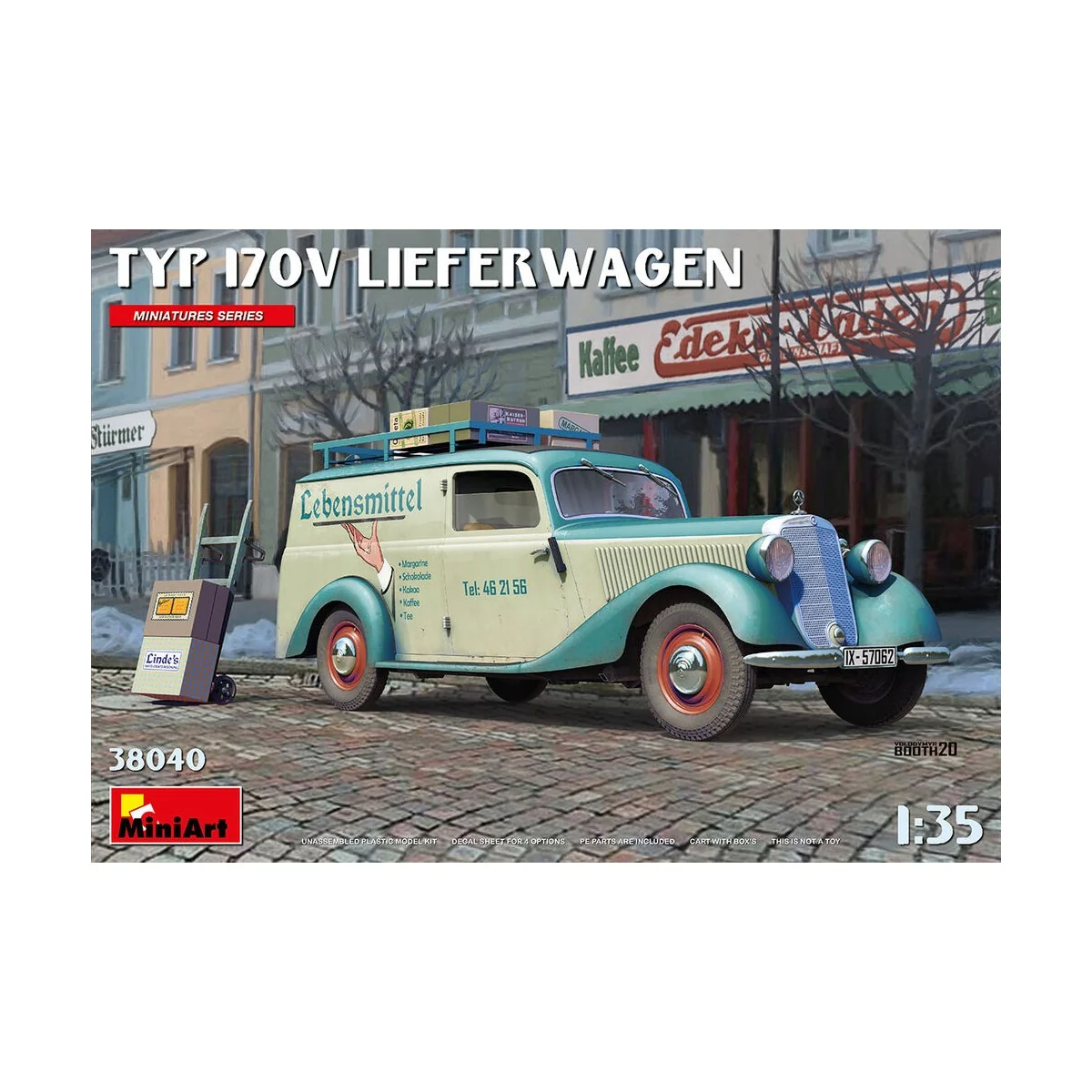 Typ 170V Lieferwagen, 1/35 - MiniArt 38040