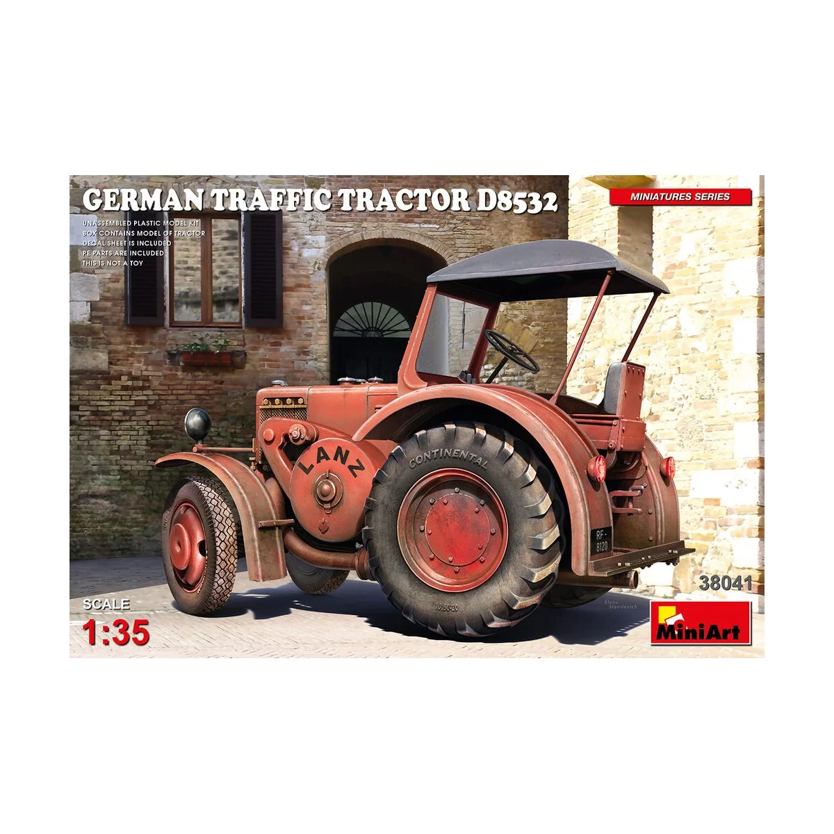 German Traffic Tractor D8532, 1/35 - MiniArt 38041