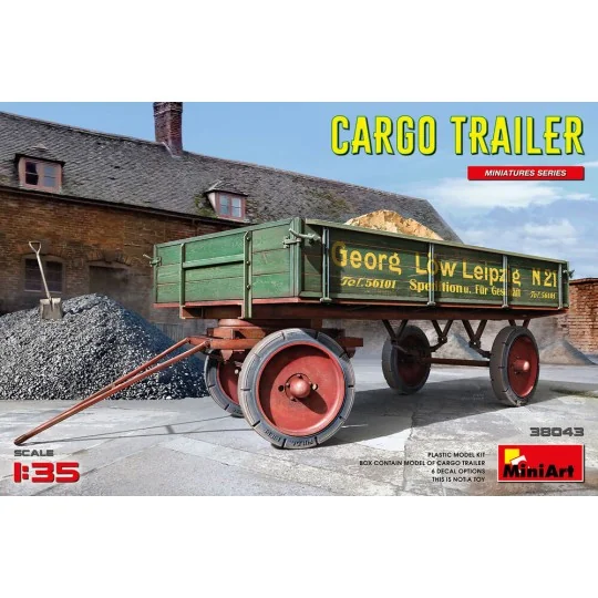 Cargo Trailer, 1/35 - MiniArt 38043
