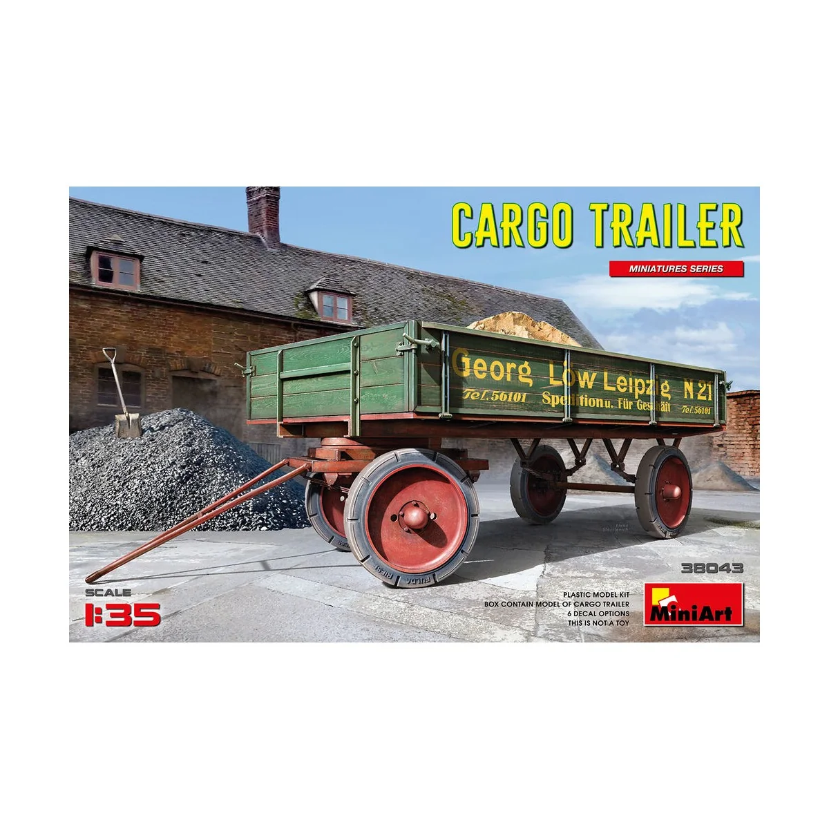 Cargo Trailer, 1/35 - MiniArt 38043