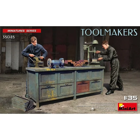 Toolmakers, 1/35 - MiniArt 38048 Toolmakers, 1/35 - MiniArt 38048