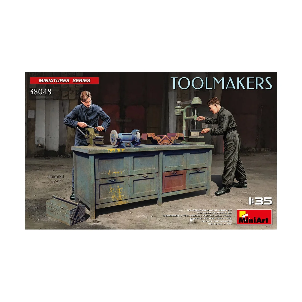 Toolmakers, 1/35 - MiniArt 38048 Toolmakers, 1/35 - MiniArt 38048