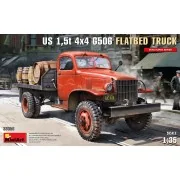Us 1, 5T 4x4 G506 Flatbed Truck, 1/35 - MiniArt 38056 Us 1, 5T 4x4 G506 Flatbed Truck, 1/35 - MiniArt 38056