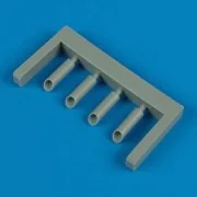 B-26 Marauder exhaust for Hasegawa, 1/72 - Quickboost QB72 263 B-26 Marauder exhaust for Hasegawa, 1/72 - Quickboost QB72 263