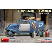 Tempo A400 Lieferwagen. Milk Delivery Van, 1/35 - MiniArt 38057