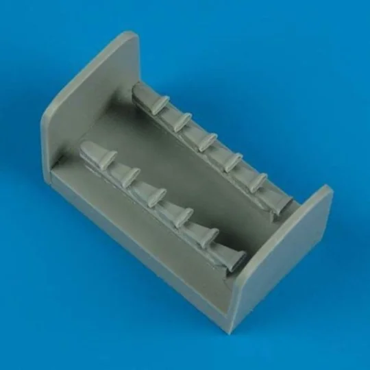 Spitfire Mk. XIV exhaust - fishtail, 1/72 - Quickboost QB72 265 Spitfire Mk. XIV exhaust - fishtail, 1/72 - Quickboost QB72 265